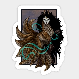 Kitsune Ascending Sticker